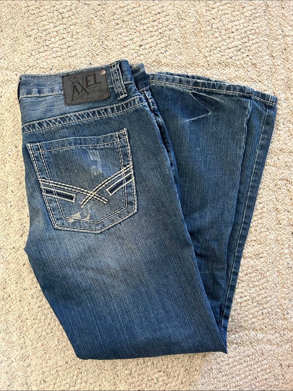 AXEL Men's Blue Denim Jeans